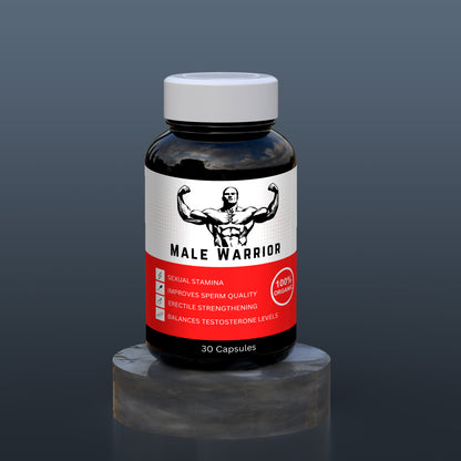 Male Warrior: Natural Vitality & Wellness Supplement for Men