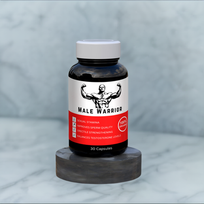 Male Warrior: Natural Vitality & Wellness Supplement for Men